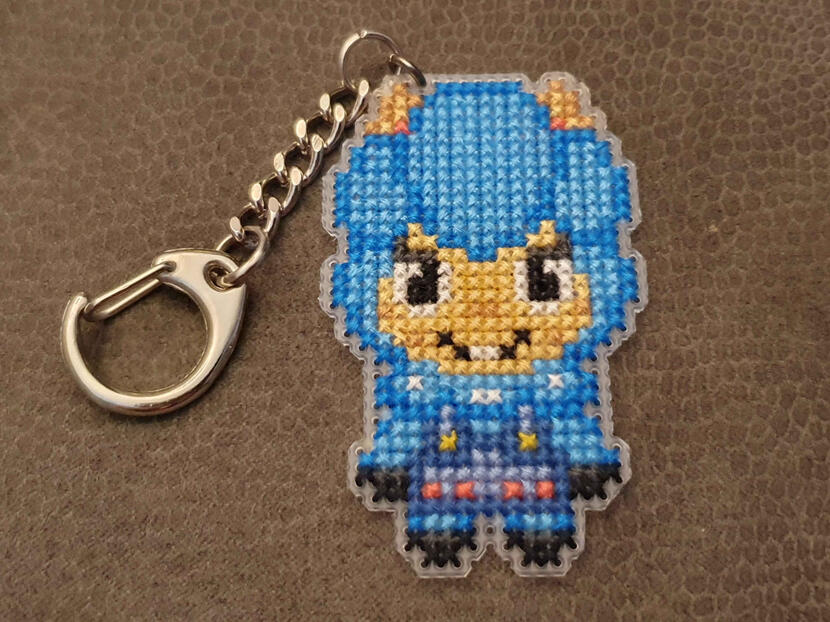 AC Alpaca Keychain AC = Animal Crossing